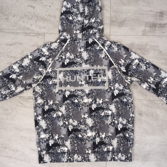 Hunter X Target Performance Windbreaker Jacket Digital Camouflage Hooded Spring - Picture 13 of 14